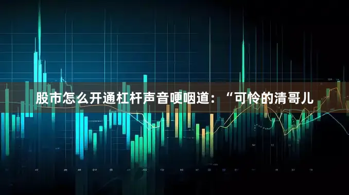 股市怎么开通杠杆声音哽咽道：“可怜的清哥儿